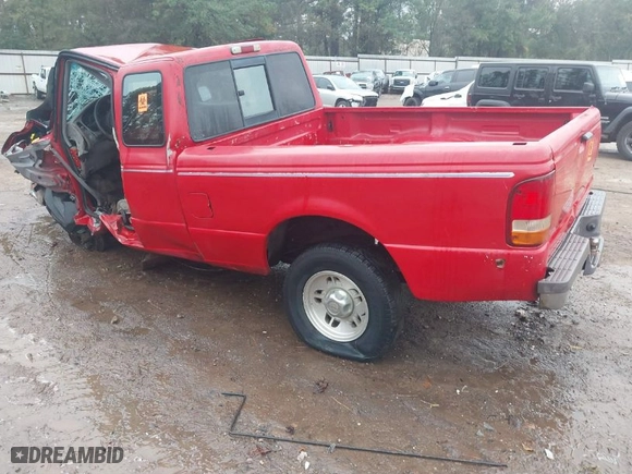 1997 Ford Ranger XL with VIN 1FTCR14A8VPA82103, listed as a IAAI auction lot 40809996 with 1 mi miles. Bid and sale history available at carsss.com. Image 3.