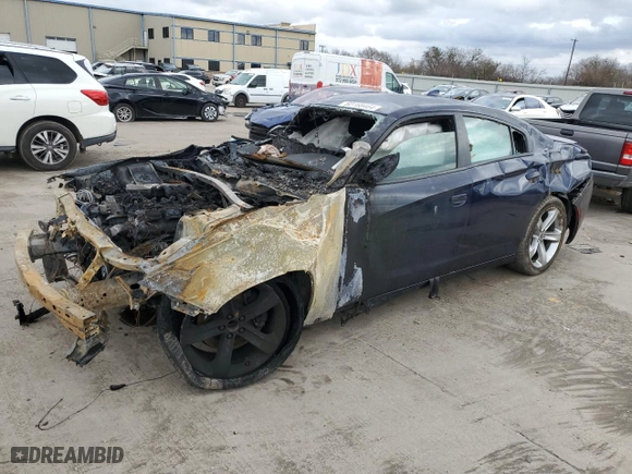 2017 Dodge Charger R/T with VIN 2C3CDXCT9HH525182, listed as a Copart auction lot 85168464 with 0 mi miles and Salvage Title. Bid and sale history available at carsss.com. Image 1.