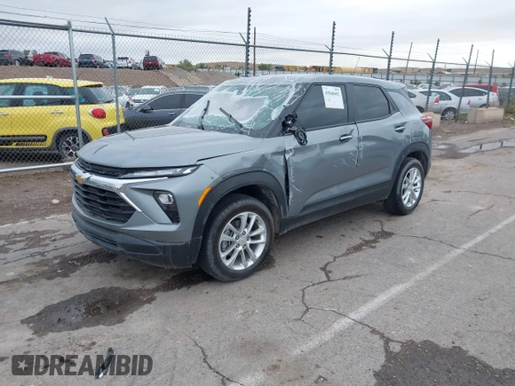 2024 Chevrolet TrailBlazer LS with VIN KL79MMS24RB184438, listed as a IAAI auction lot 41848482 with 17,136 mi miles and . Bid and sale history available at DreamBid. Image 20.