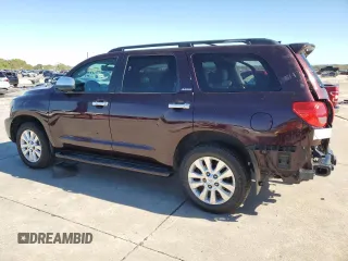 2016 Toyota Sequoia Platinum with VIN 5TDDW5G17GS138458, listed as a Copart auction lot 78431964 with 168,137 mi miles and Salvage Title. Bid and sale history available at carsss.com. Image 2.