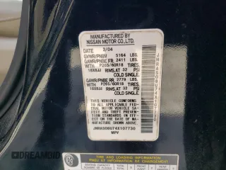 2004 Infiniti FX35 with VIN JNRAS08U74X107730, listed as a Copart auction lot 71409884 with 227,104 mi miles and Salvage Title. Bid and sale history available at carsss.com. Image 13.