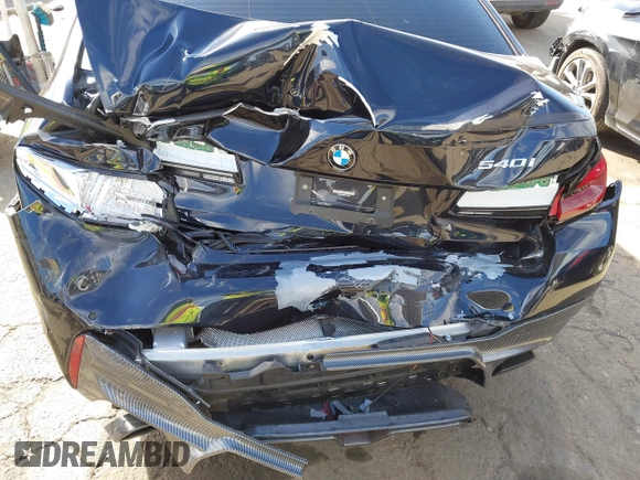 2023 BMW 5 Series 540i with VIN WBA53BJ06PWY11037, listed as a IAAI auction lot 41612304 with 37,274 mi miles and . Bid and sale history available at DreamBid. Image 6.