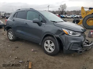 2020 Chevrolet Trax LT with VIN 3GNCJPSBXLL182158, listed as a Copart auction lot 50056025 with 79,016 mi miles and Salvage Title. Bid and sale history available at carsss.com. Image 4.