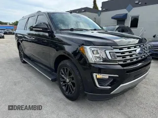 2019 Ford Expedition Max Limited with VIN 1FMJK1KT9KEA42633, listed as a Copart auction lot 54799955 with 98,210 mi miles and Non Repairable. Bid and sale history available at DreamBid. Image 4.