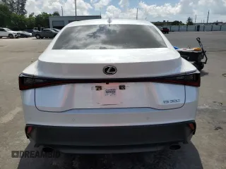 2024 Lexus IS 300 with VIN JTHCA1D27R5129489, listed as a Copart auction lot 60102655 with 6,570 mi miles and Salvage title. Bid and sale history available at DreamBid. Image 6.