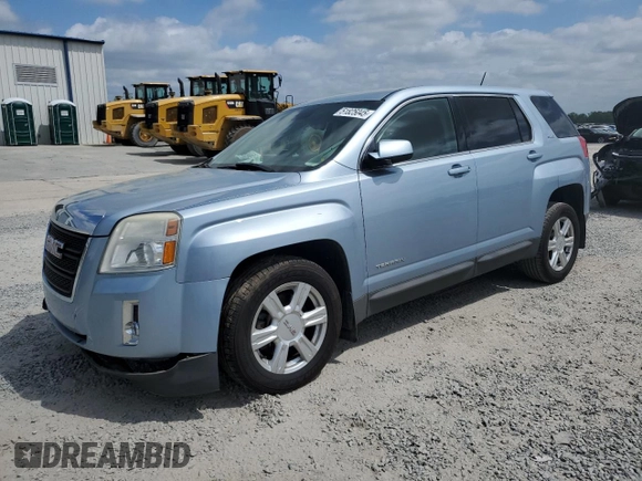 2014 GMC Terrain SLE with VIN 2GKALMEK4E6188408, listed as a Copart auction lot 51825045 with 166,097 mi miles and Salvage Title. Bid and sale history available at carsss.com. Image 1.