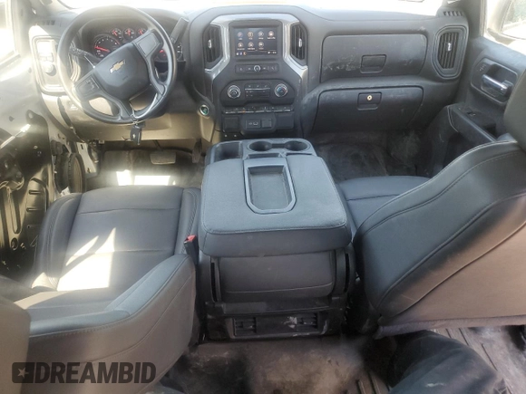 2022 Chevrolet Silverado 1500 Work Truck with VIN 3GCPAAEK1NG647179, listed as a Copart auction lot 59963564 with 15,204 mi miles and Salvage Title. Bid and sale history available at DreamBid. Image 8.