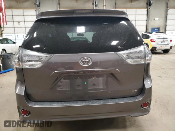 2016 Toyota Sienna SE with VIN 5TDXK3DC2GS750120, listed as a Copart auction lot 47225375 with 103,203 mi miles and Salvage title. Bid and sale history available at DreamBid. Image 6.