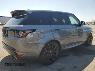 2022 Land Rover Range Rover Sport HSE Dynamic with VIN SALWR2SEXNA234421, listed as a Copart auction lot 55528695 with 35,828 mi miles and Salvage Title. Bid and sale history available at DreamBid. Image 3.