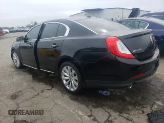 2013 Lincoln MKS with VIN 1LNHL9DK2DG615474, listed as a Copart auction lot 72992954 with 267,975 mi miles and Salvage Title. Bid and sale history available at carsss.com. Image 2.