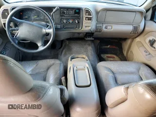 1997 GMC Yukon with VIN 1GKEK13R0VJ734501, listed as a Copart auction lot 48413785 with 165,440 mi miles and Clean Title. Bid and sale history available at carsss.com. Image 8.
