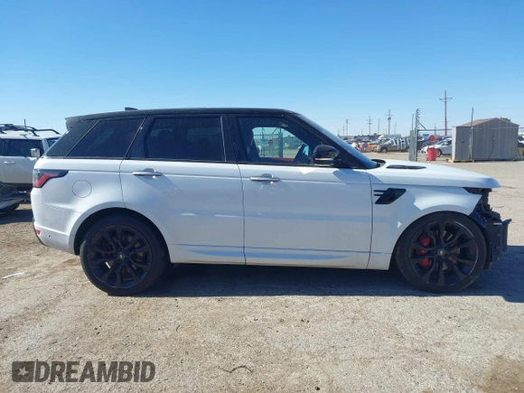 2021 Land Rover Range Rover Sport HST with VIN SALWS2RUXMA749869, listed as a IAAI auction lot 41315473 with 91,623 mi miles. Bid and sale history available at carsss.com. Image 13.