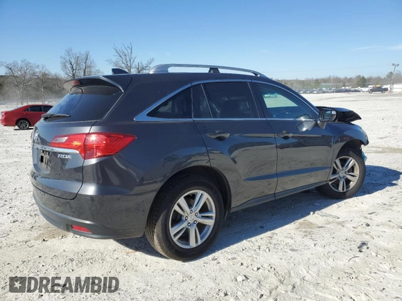 2015 Acura RDX Tech Pkg with VIN 5J8TB3H56FL016124, listed as a Copart auction lot 47039535 with 128,336 mi miles and Salvage Title. Bid and sale history available at carsss.com. Image 3.