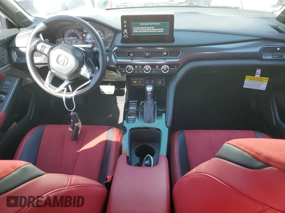 2024 Acura Integra w/A-Spec Technology Package with VIN 19UDE4H69RA011414, listed as a Copart auction lot 81961294 with 2,732 mi miles and Salvage Title. Bid and sale history available at carsss.com. Image 8.