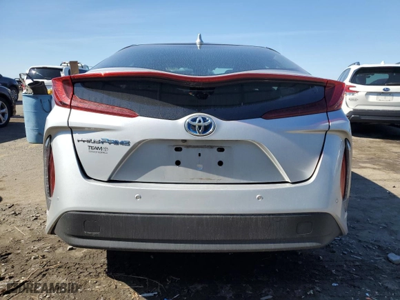 2019 Toyota Prius Prime Plus with VIN JTDKARFP4K3115930, listed as a Copart auction lot 48481475 with NaN miles and Salvage Title. Bid and sale history available at carsss.com. Image 6.
