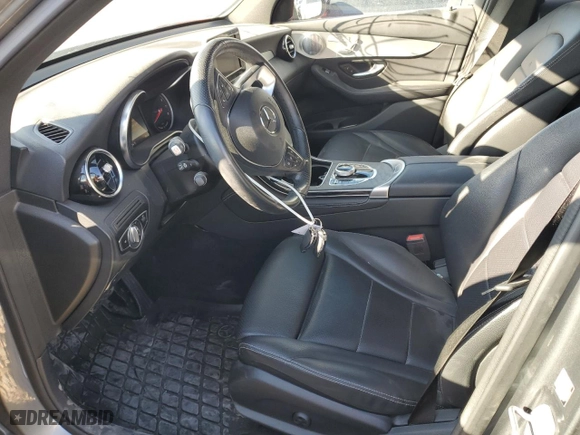 2019 Mercedes-Benz GLC with VIN WDC0G5EBXKF606192, listed as a Copart auction lot 77426724 with 26,562 mi miles and Salvage Title. Bid and sale history available at carsss.com. Image 7.