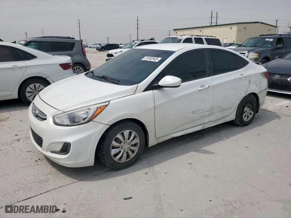2016 Hyundai Accent SE with VIN KMHCT4AE2GU149904, listed as a Copart auction lot 51592545 with 99,637 mi miles and Salvage Title. Bid and sale history available at carsss.com. Image 1.