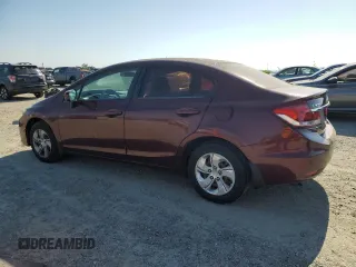 2014 Honda Civic LX z VIN 19XFB2F57EE215652, wystawiony jako Copart lot #60287605 z przebiegiem 206 135 mil mil oraz Czysty tytuł • Clean title. Historia ofert i sprzedaży dostępna na DreamBid. Obrazek 2.