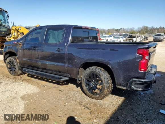 2022 Chevrolet Silverado 1500 LT Trail Boss with VIN 3GCUDFEL3NG542739, listed as a Copart auction lot 48385185 with 91,849 mi miles and Clean Title. Bid and sale history available at DreamBid. Image 2.