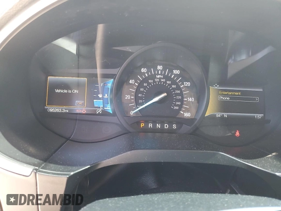 2020 Ford Edge SEL with VIN 2FMPK4J94LBA08761, listed as a Copart auction lot 57787005 with 95,263 mi miles and Salvage title. Bid and sale history available at DreamBid. Image 9.