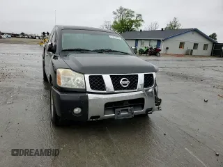 2007 Nissan Titan LE with VIN 1N6BA06A07N213482, listed as a Copart auction lot 51676285 with 184,796 mi miles and Salvage Title. Bid and sale history available at DreamBid. Image 11.