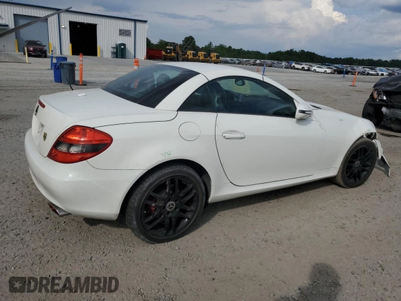 2009 Mercedes-Benz SLK 280 z VIN WDBWK54F19F190559, wystawiony jako Copart lot #55647235 z przebiegiem 77 945 mil mil oraz Szkody całkowita. Historia ofert i sprzedaży dostępna na DreamBid. Obrazek 3.