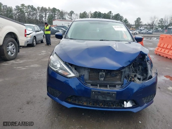 2017 Nissan Sentra S with VIN 3N1AB7AP4HY220457, listed as a IAAI auction lot 41469285 with 143,940 mi miles. Bid and sale history available at carsss.com. Image 12.