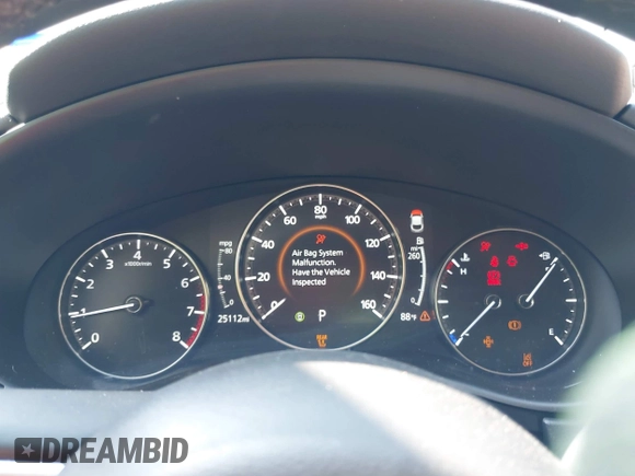2024 Mazda CX-30 S Select Sport with VIN 3MVDMBBM7RM698178, listed as a IAAI auction lot 42561338 with 25,112 mi miles and . Bid and sale history available at DreamBid. Image 7.