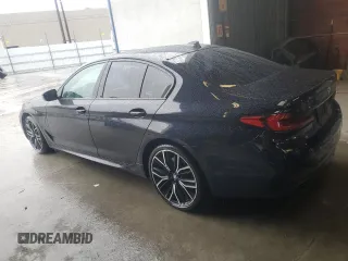 2021 BMW 5 Series 530e with VIN WBA13AG05MCF71463, listed as a Copart auction lot 43476964 with 79,336 mi miles and . Bid and sale history available at carsss.com. Image 2.