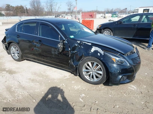 2010 Infiniti G37 Sedan x with VIN JN1CV6AR1AM252044, listed as a IAAI auction lot 41762829 with 191,325 mi miles. Bid and sale history available at carsss.com. Image 1.