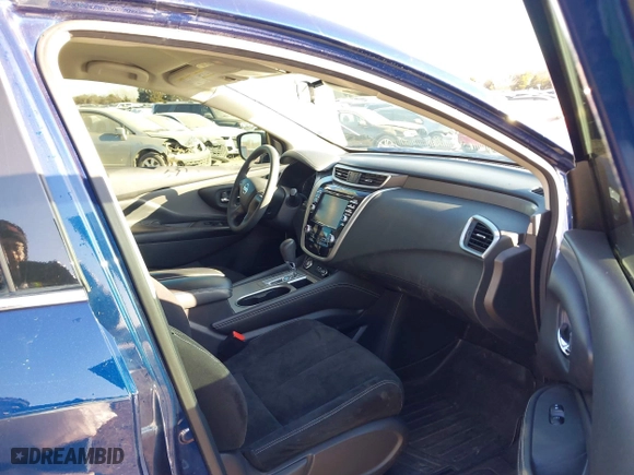 2020 Nissan Murano S with VIN 5N1AZ2AJ3LN152063, listed as a IAAI auction lot 41376186 with 85,022 mi miles. Bid and sale history available at carsss.com. Image 5.