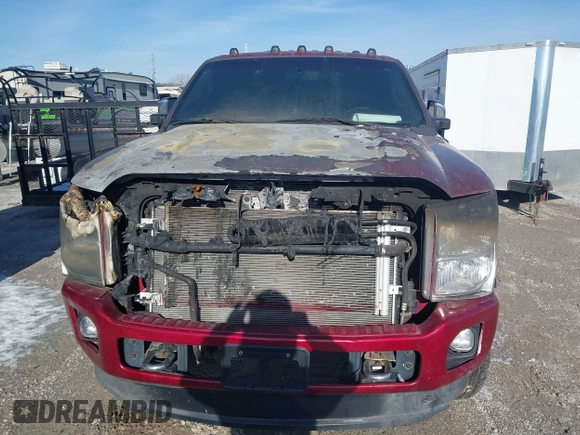 2014 Ford Super Duty F-250 SRW XL with VIN 1FT7W2BT5EEB49627, listed as a IAAI auction lot 41574868 with 1 mi miles. Bid and sale history available at carsss.com. Image 6.
