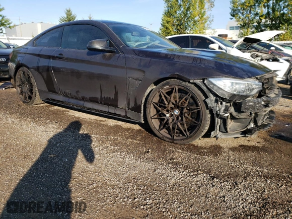 2017 BMW M4 with VIN WBS3R9C59HK709517, listed as a Copart auction lot 68943103 with 73,430 mi miles. Bid and sale history available at carsss.com. Image 4.