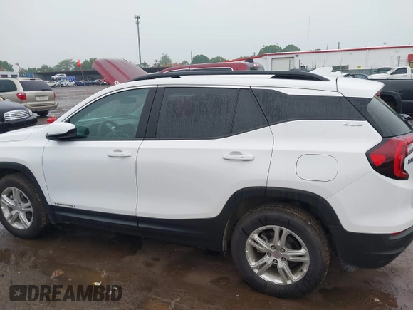 2022 GMC Terrain SLE z VIN 3GKALTEV7NL126632, wystawiony jako IAAI lot #42355052 z przebiegiem 44 777 mil mil oraz . Historia ofert i sprzedaży dostępna na DreamBid. Obrazek 14.