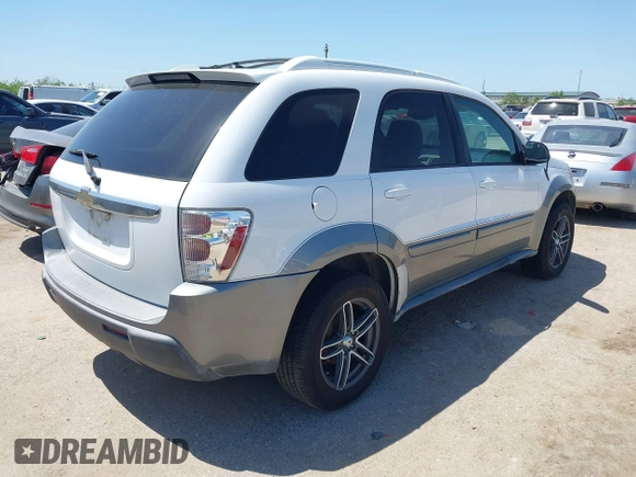 2005 Chevrolet Equinox LT with VIN 2CNDL63F956162618, listed as a IAAI auction lot 41999585 with 91,823 mi miles. Bid and sale history available at carsss.com. Image 4.