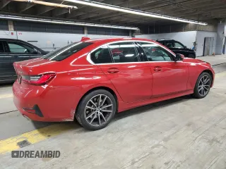 2021 BMW 3 Series 330e with VIN 3MW5P7J02M8C12528, listed as a Copart auction lot 49859615 with 0 mi miles and Salvage Title. Bid and sale history available at carsss.com. Image 3.