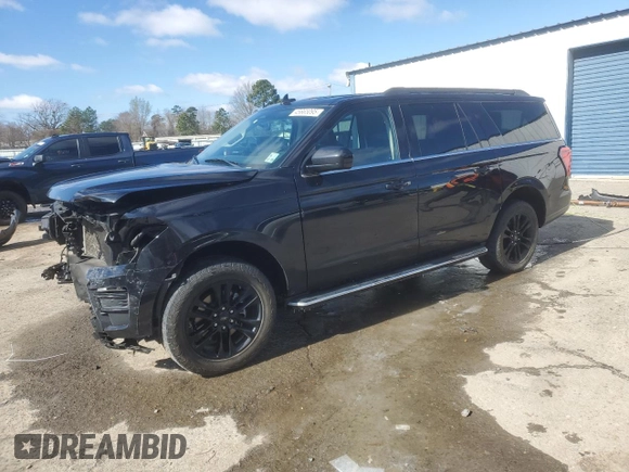 2022 Ford Expedition Max XLT z VIN 1FMJK1HT9NEA55121, wystawiony jako Copart lot #45665095 z przebiegiem 42 088 mil mil oraz Szkoda całkowita • Salvage title. Historia ofert i sprzedaży dostępna na DreamBid. Obrazek 1.