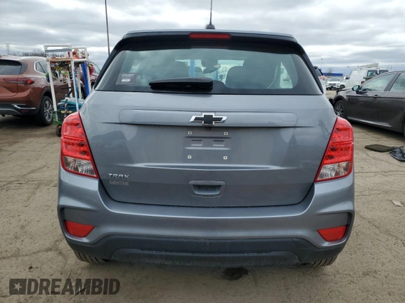 2020 Chevrolet Trax LS with VIN 3GNCJKSB1LL211212, listed as a Copart auction lot 50699895 with 59,276 mi miles and Non Repairable. Bid and sale history available at DreamBid. Image 6.