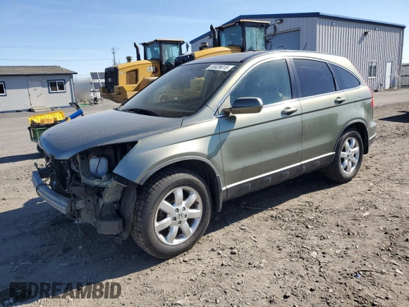 2008 Honda CR-V EX-L with VIN JHLRE487X8C070250, listed as a Copart auction lot 55628615 with 156,114 mi miles and Salvage Title. Bid and sale history available at DreamBid. Image 1.