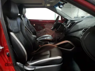 2013 Hyundai Veloster Turbo z VIN KMHTC6AE7DU111060, wystawiony jako Copart lot #57816425 z przebiegiem 140 842 mil mil oraz Szkoda całkowita • Salvage title. Historia ofert i sprzedaży dostępna na DreamBid. Obrazek 10.