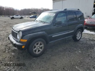2006 Jeep Liberty Limited with VIN 1J4GL58K66W164569, listed as a Copart auction lot 50594685 with 215,040 mi miles and Salvage Title. Bid and sale history available at carsss.com. Image 1.