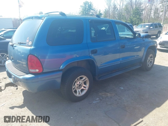 2003 Dodge Durango SLT with VIN 1D4HS48Z63F627801, listed as a IAAI auction lot 42097518 with 179,307 mi miles and . Bid and sale history available at DreamBid. Image 4.