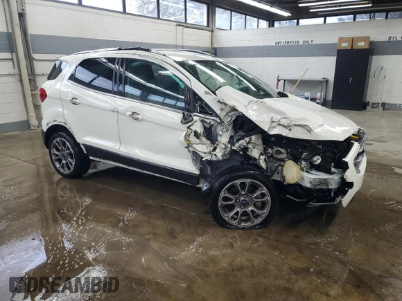 2019 Ford EcoSport Titanium with VIN MAJ3S2KEXKC267830, listed as a Copart auction lot 54742805 with 68,292 mi miles and Clean Title. Bid and sale history available at DreamBid. Image 4.