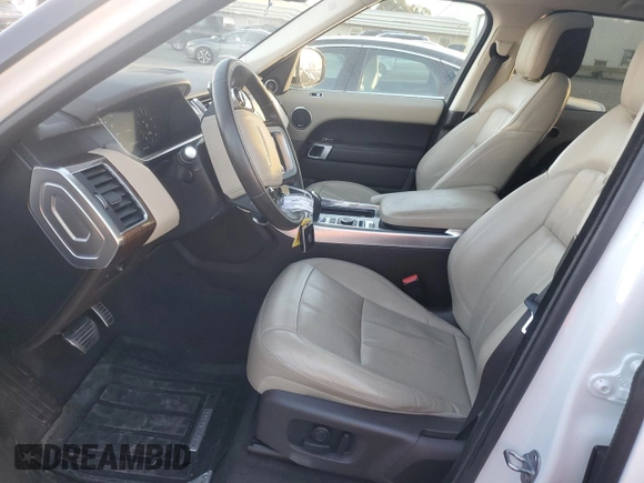 2021 Land Rover Range Rover Sport HSE Silver Edition with VIN SALWR2SU0MA758828, listed as a Copart auction lot 43561355 with 57,196 mi miles and Salvage title. Bid and sale history available at DreamBid. Image 7.
