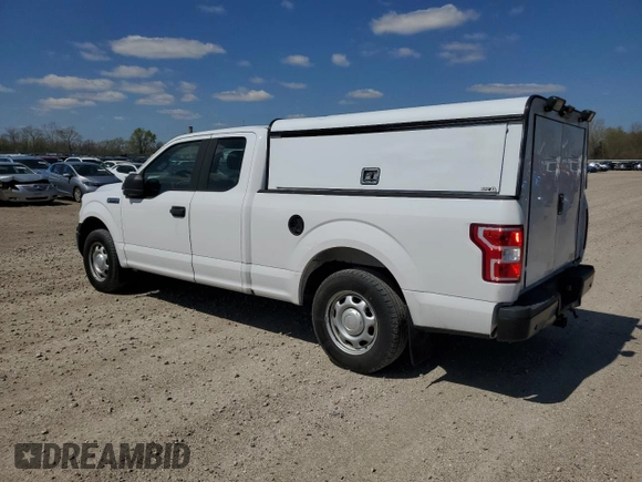 2018 Ford F-150 XL with VIN 1FTEX1CB4JKF62364, listed as a Copart auction lot 50784995 with 185,505 mi miles and Clean Title. Bid and sale history available at carsss.com. Image 2.