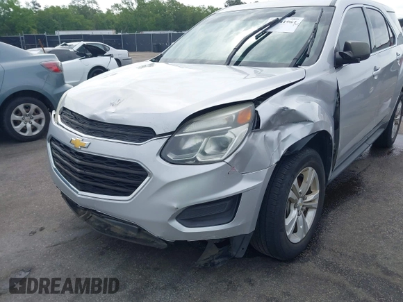 2017 Chevrolet Equinox LS with VIN 2GNALBEK6H1575339, listed as a IAAI auction lot 42041964 with 91,318 mi miles and . Bid and sale history available at carsss.com. Image 6.