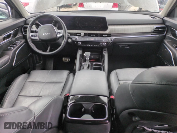 2023 Kia Telluride SX X-Line with VIN 5XYP5DGC8PG333753, listed as a Copart auction lot 50998465 with 13,522 mi miles and Salvage title. Bid and sale history available at DreamBid. Image 8.