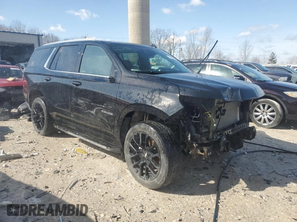 2023 Chevrolet Tahoe LS с VIN 1GNSKMKD9PR107491, выставлен на аукционе Copart как лот 51268465 с пробегом 52 053 миль миль и Списание • Salvage title. История ставок и продаж доступна на DreamBid. Изображение 4.