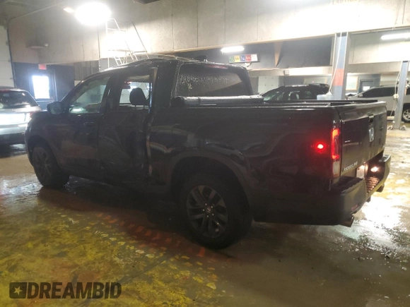 2022 Honda Ridgeline Sport with VIN 5FPYK3F1XNB010405, listed as a Copart auction lot 87934955 with 26,048 mi miles and Salvage title. Bid and sale history available at DreamBid. Image 2.