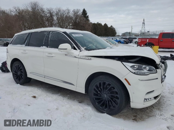 2021 Lincoln Aviator Reserve z VIN 5LM5J7XC5MGL12588, wystawiony jako Copart lot #89183805 z przebiegiem 57 436 mil mil oraz Szkoda całkowita • Salvage title. Historia ofert i sprzedaży dostępna na DreamBid. Obrazek 4.